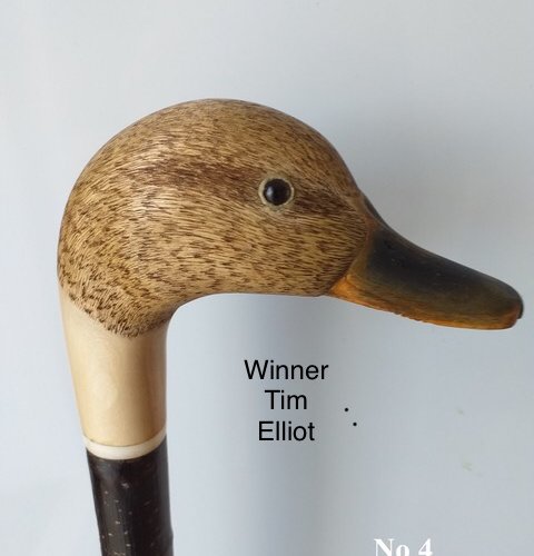 Winning Stick Memorial Trophy 2020 Mr Tim Elliot